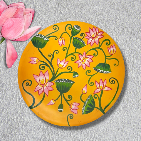 Pundora Floral Art Handmade Embroidery Hoop